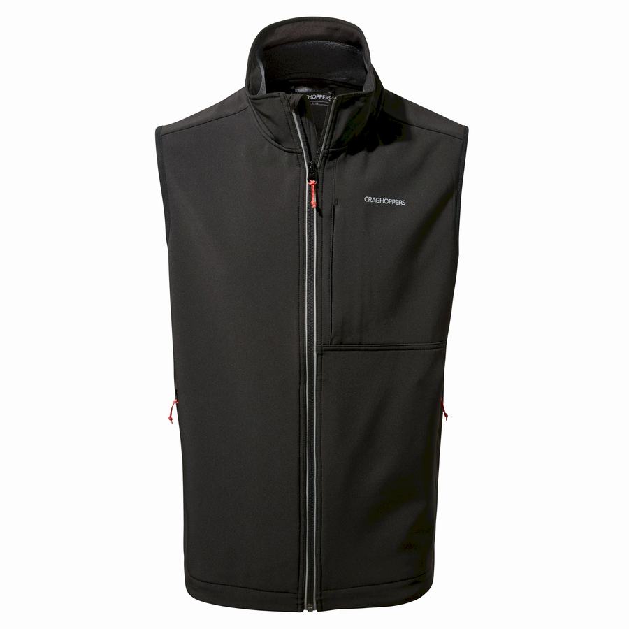 Men's Craghoppers Altis Vest Gilets Black | OJP4915WT