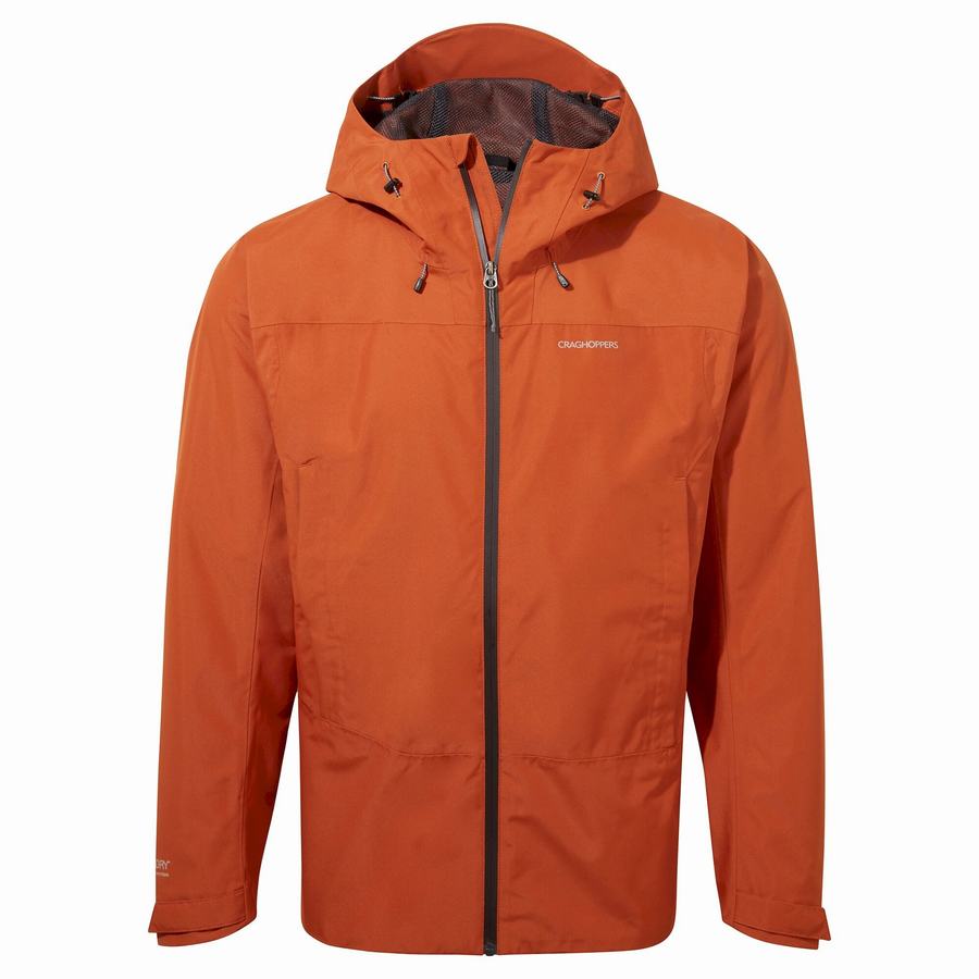 Men's Craghoppers Creevey Jackets Orange | HCI205ZF