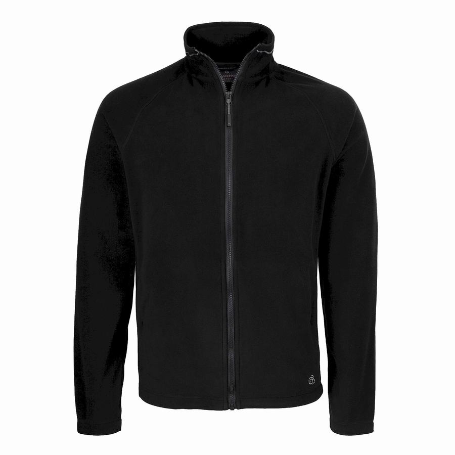 Men's Craghoppers Expert Corey 200 Sweaters Black | JLH6152NS