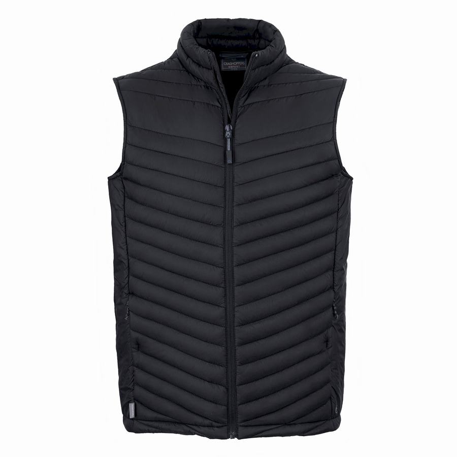 Men's Craghoppers Expert Expolite Thermal Vest Gilets Black | VKG6343BF