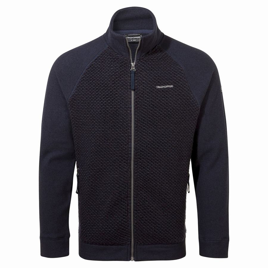 Men's Craghoppers Hector Jackets Navy Blue | XYT722HW