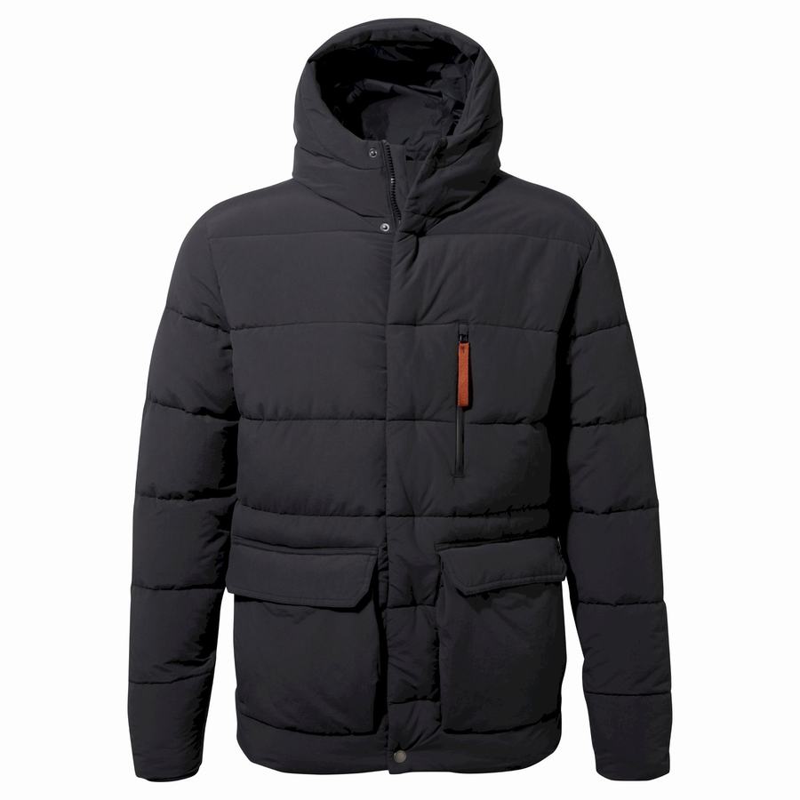 Men's Craghoppers Insulated Cromarty Jackets Navy | CUL2575YQ