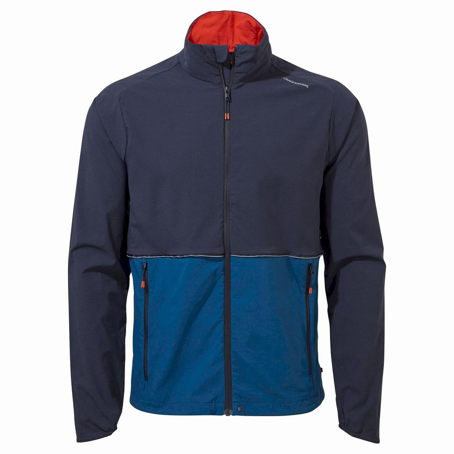 Men's Craghoppers NosiLife Active Jackets Blue Navy Blue | FEI4440NX