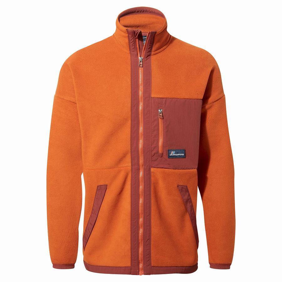 Men's Craghoppers Spindle Sweaters Orange | PCV6652QU