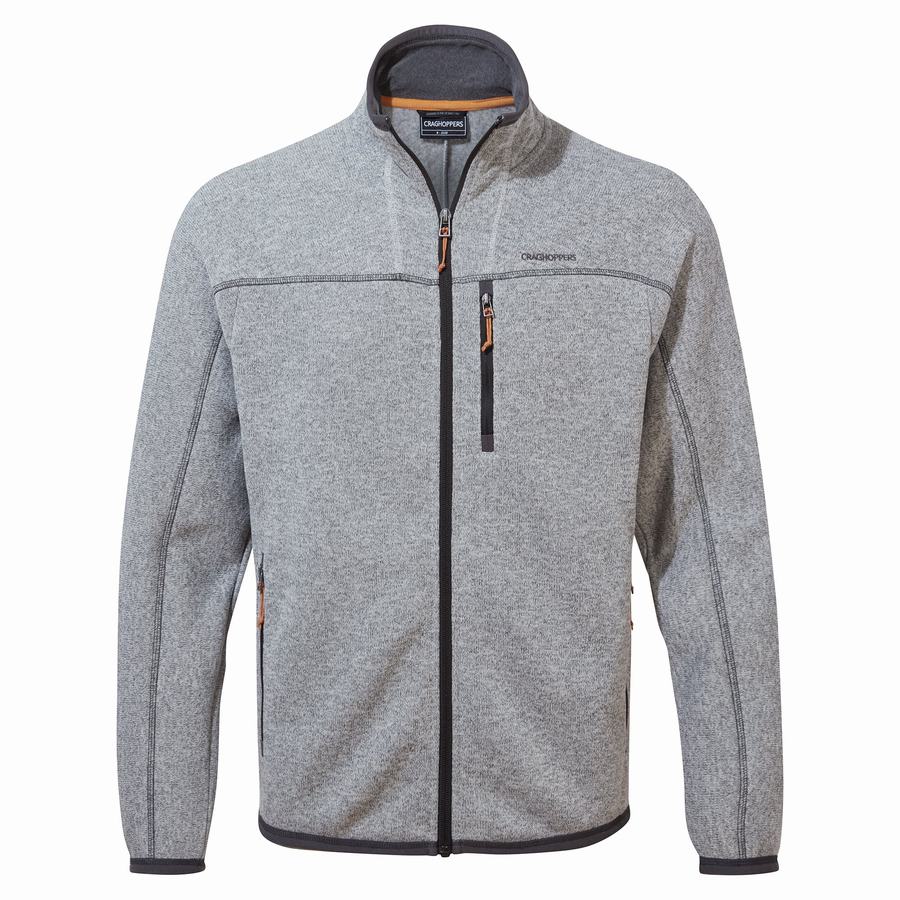 Men's Craghoppers Torney Sweaters Grey | ZIT8180DC