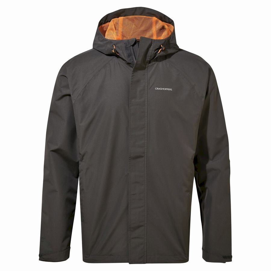 Men's Craghoppers Waterproof Orion Jackets Black | JMO4075DY