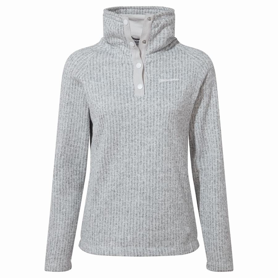 Women's Craghoppers Daphne Overhead Sweaters Grey | DKQ8163CM