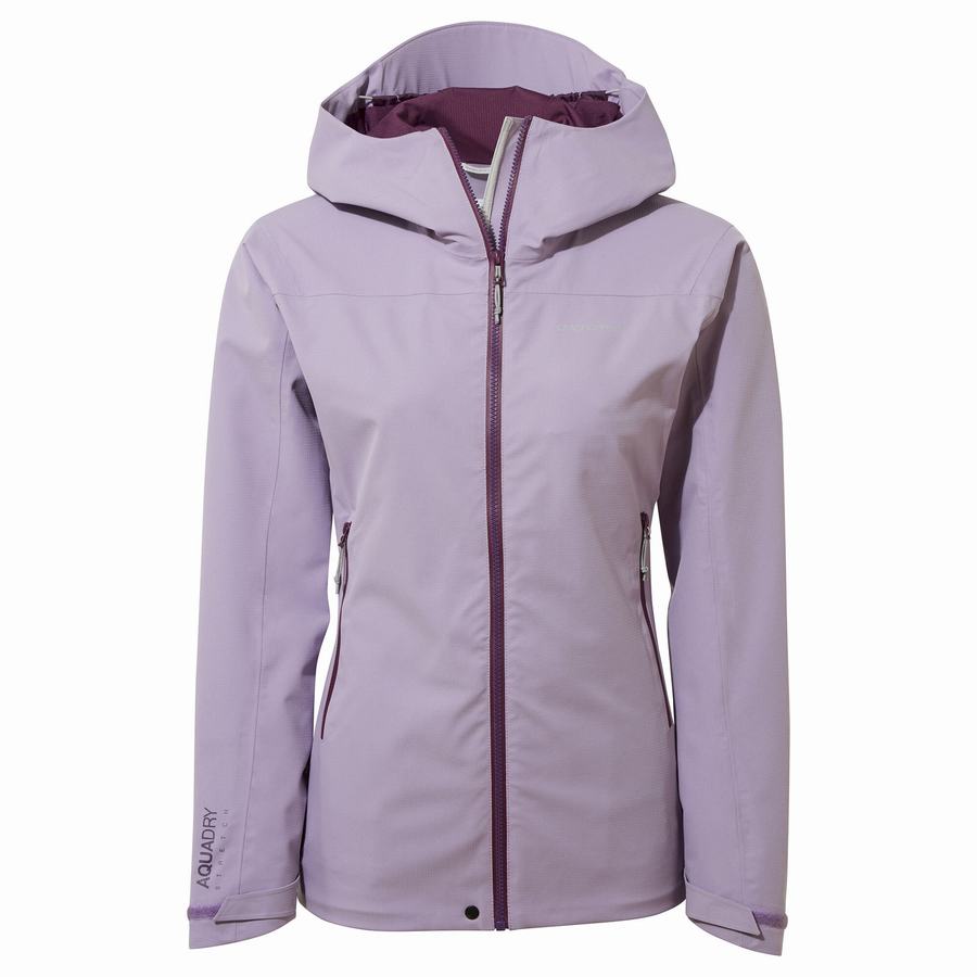 Women's Craghoppers Dynamic Pro Jackets Purple | QUY9680QP