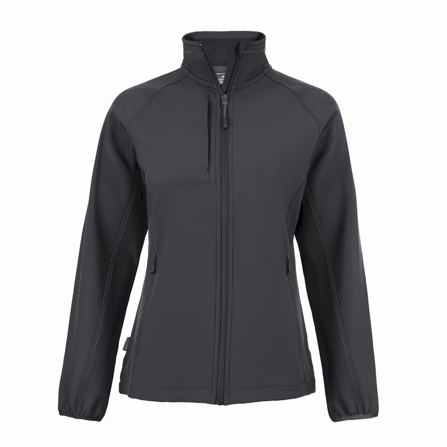 Women's Craghoppers Expert Basecamp Softshell Jackets Dark Grey | LEA1094ZH