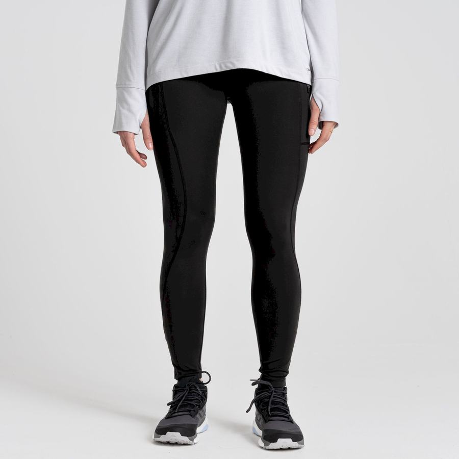 Women's Craghoppers Kiwi Pro Leggings Black | BZL7245JF