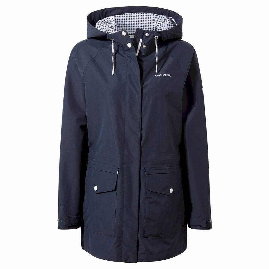 Women's Craghoppers Lilah Jackets Blue Navy | QAG188FB