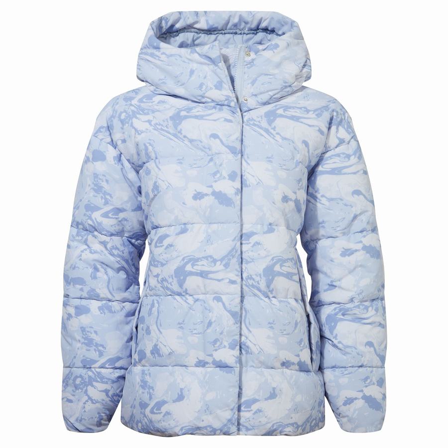 Women's Craghoppers Madora Insulated Hooded Jackets White | PQT968MC