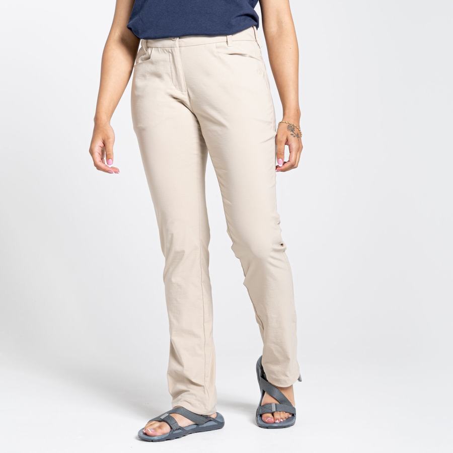 Women's Craghoppers NosiLife Clara II Trousers Brown | RRN2053HV