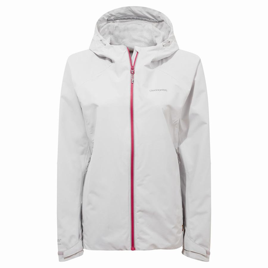 Women's Craghoppers Waterproof Atlas Jackets Grey | WFN6520YC