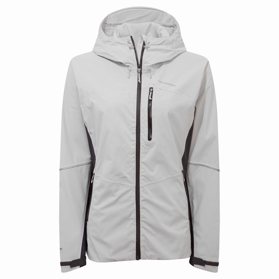 Women's Craghoppers Waterproof Dynamic Jackets Grey | AFX9527IF