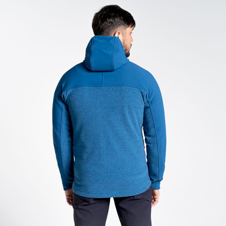 Men's Craghoppers Abrigo Hooded Sweaters Navy Blue | LFN1089JH