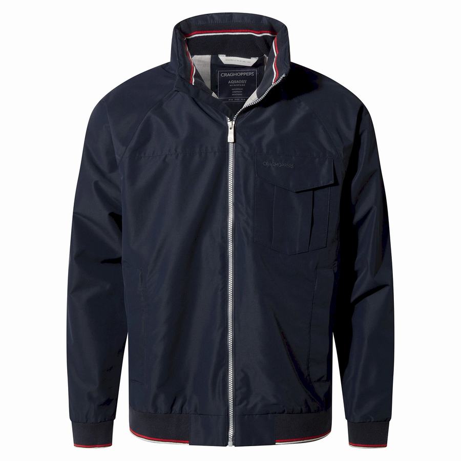 Men's Craghoppers Aiken Jackets Blue Navy | AMI4271NX