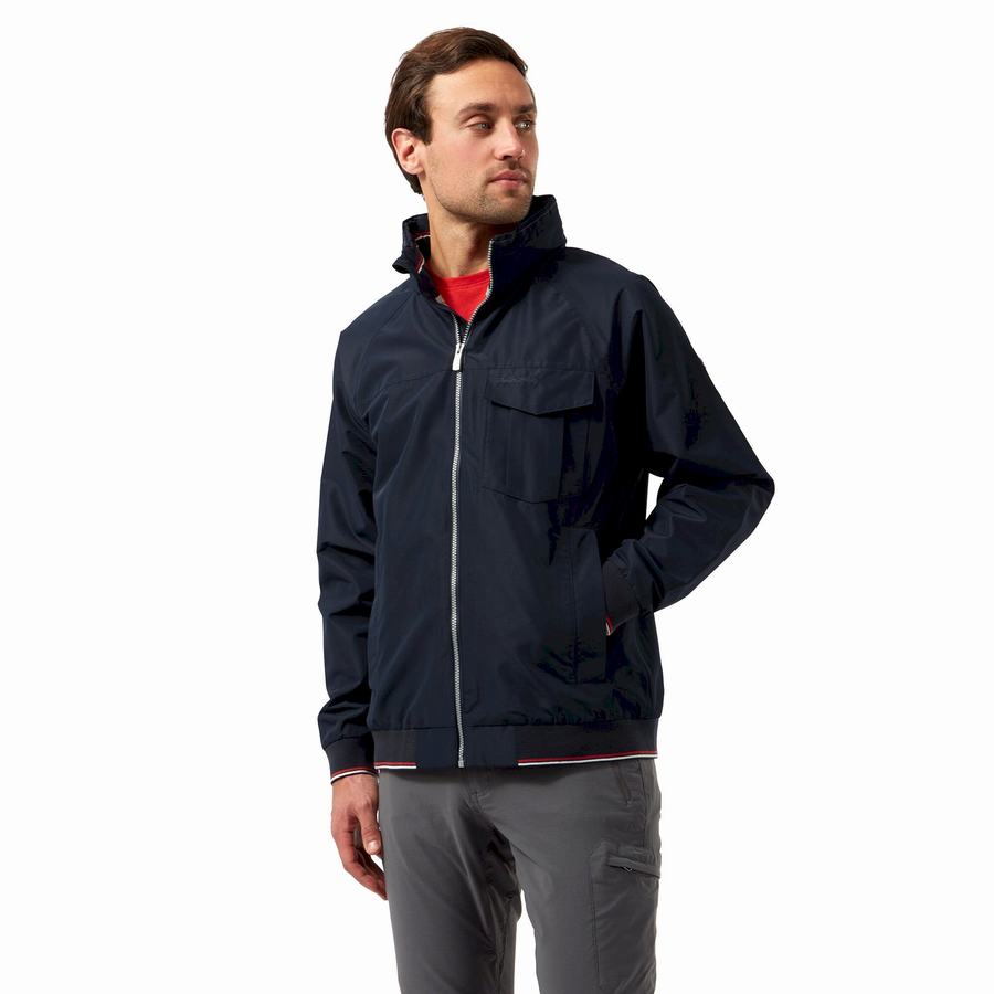 Men's Craghoppers Aiken Jackets Blue Navy | AMI4271NX