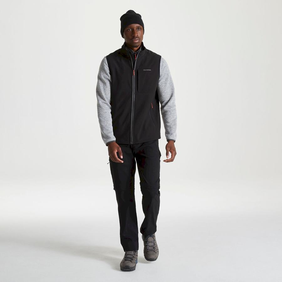 Men's Craghoppers Altis Vest Gilets Black | OJP4915WT