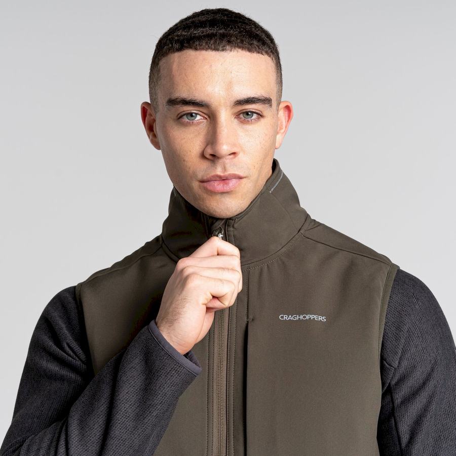 Men's Craghoppers Altis Vest Gilets Green | LXK6875LK