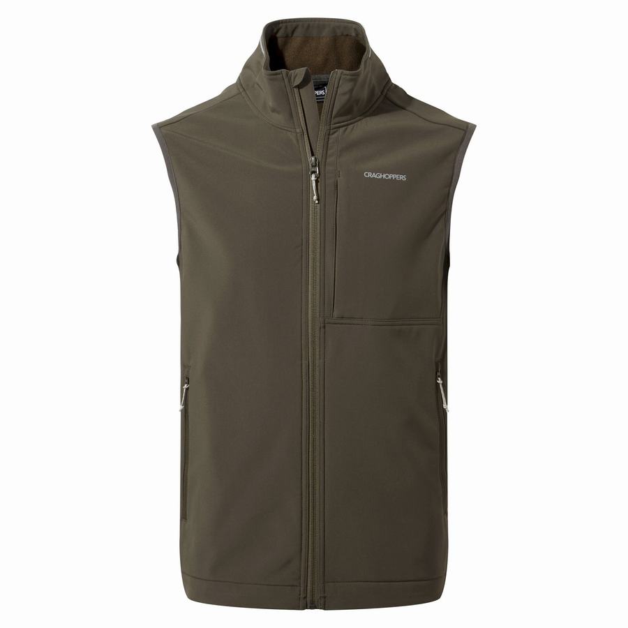 Men's Craghoppers Altis Vest Gilets Green | LXK6875LK