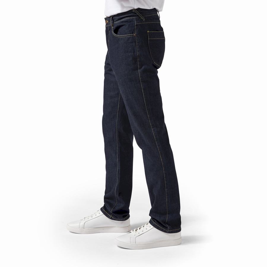 Men's Craghoppers Bardsey Jean Trousers Indigo Blue | DTJ9069KS