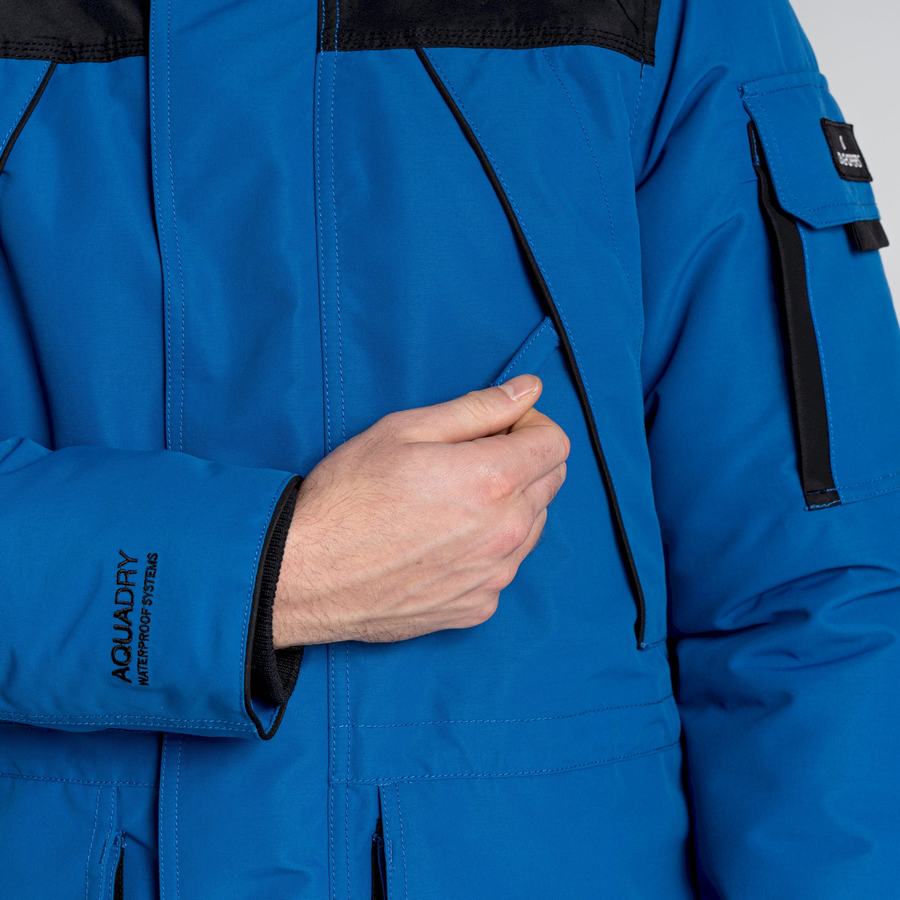 Men's Craghoppers Bishorn II Insulated Jackets Blue Black | NKF6437OI