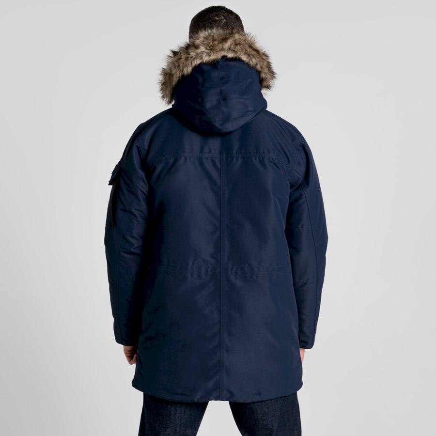 Men's Craghoppers Bishorn II Insulated Jackets Blue Navy | OAT7455KN