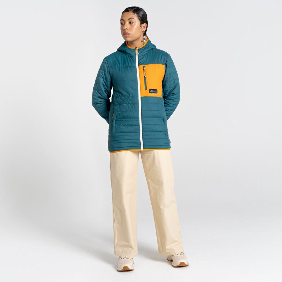 Men's Craghoppers Cameo CompressLite Hooded Jackets Green | ERC8517QQ