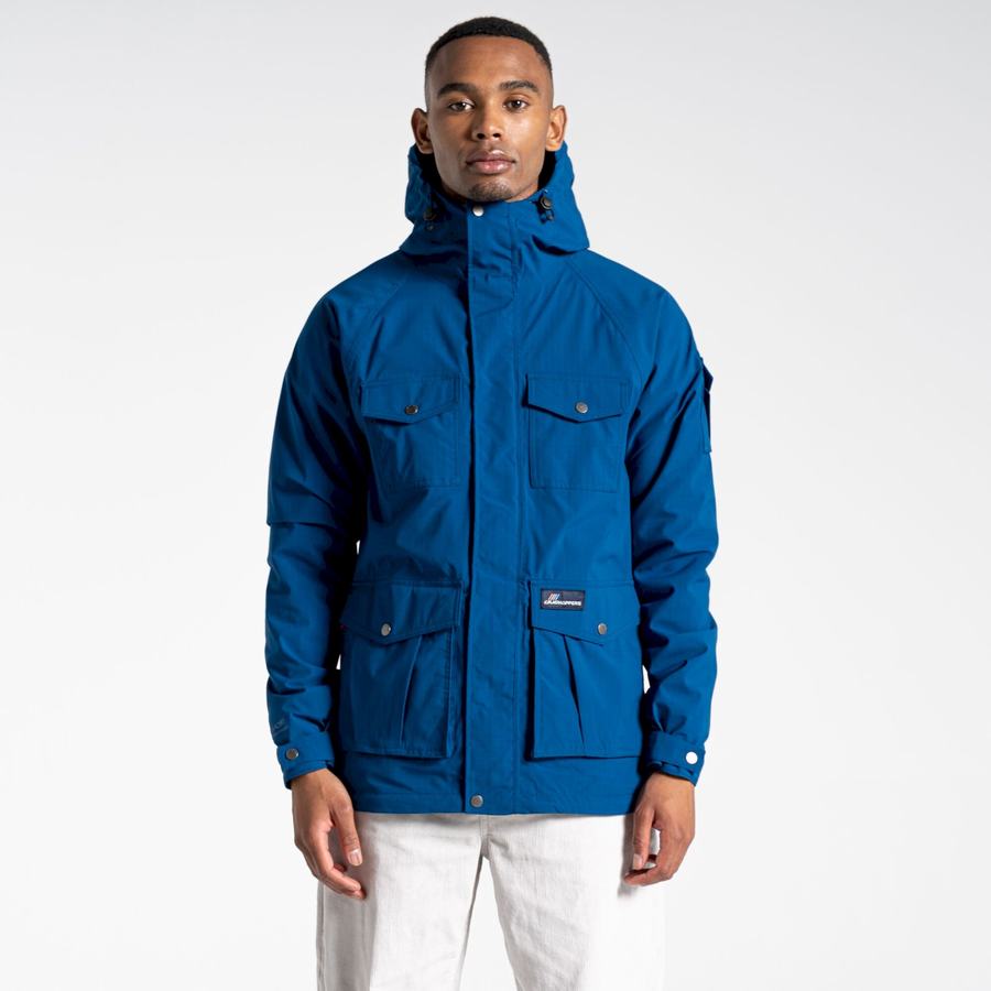 Men's Craghoppers Canyon Jackets Navy Blue | VIT3813FA