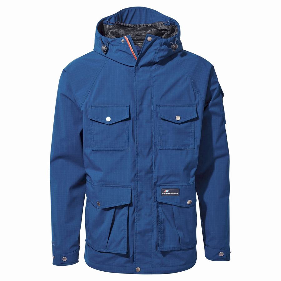 Men\'s Craghoppers Canyon Jackets Navy Blue | VIT3813FA