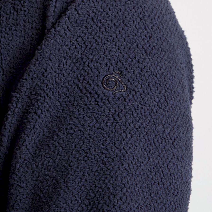 Men's Craghoppers Cason Half-Zip Sweaters Blue Navy | ZSQ5527ES