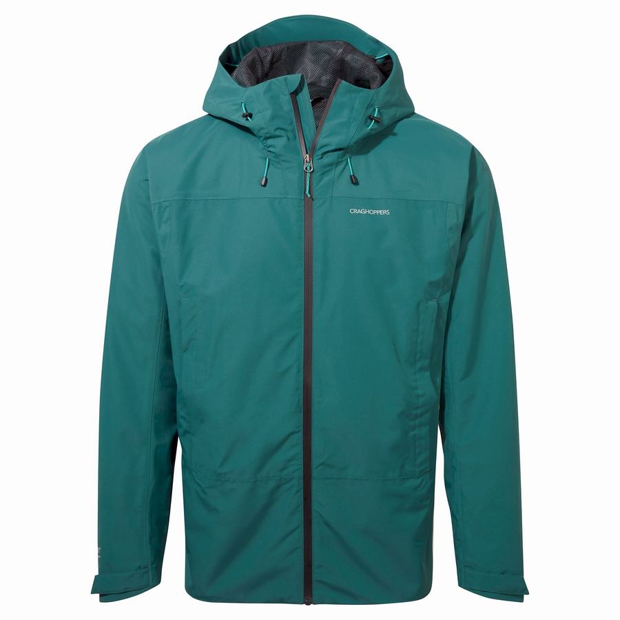 Men\'s Craghoppers Creevey Jackets Green | SZO2572PV