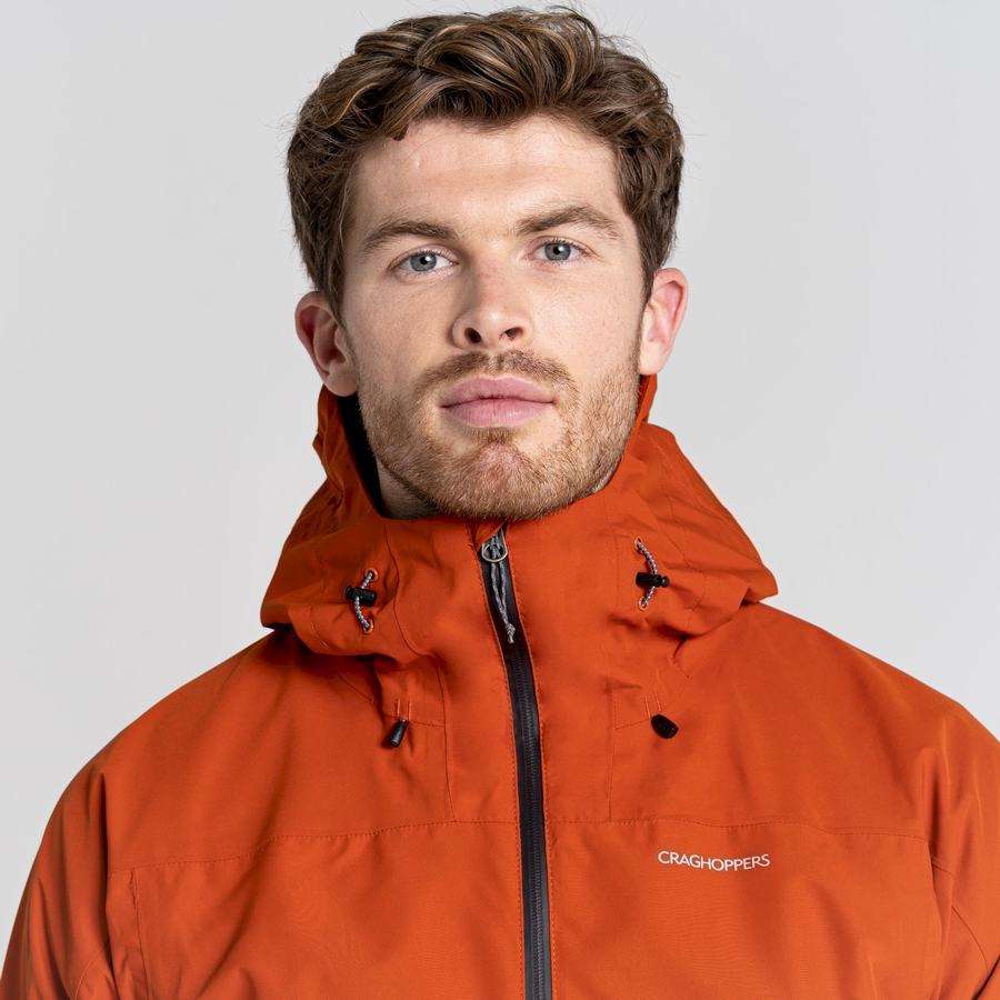 Men's Craghoppers Creevey Jackets Orange | HCI205ZF