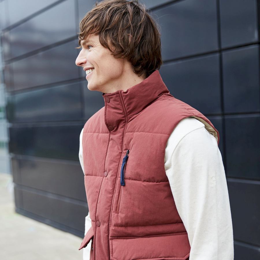 Men's Craghoppers Dunbeath Vest Gilets Red | BGT4911DW