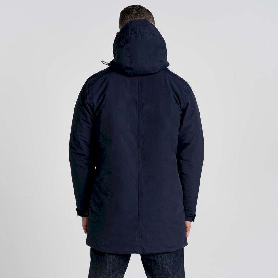 Men's Craghoppers Dunrobin Insulated Jackets Blue Navy | RTL6671PA