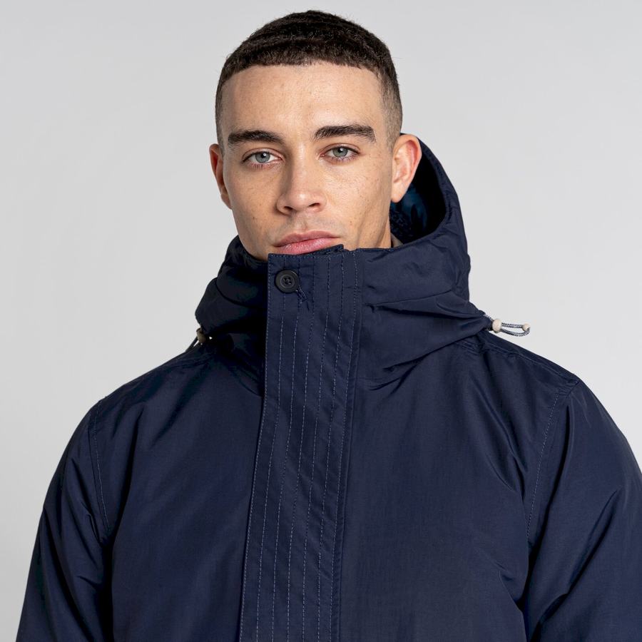 Men's Craghoppers Dunrobin Insulated Jackets Blue Navy | RTL6671PA