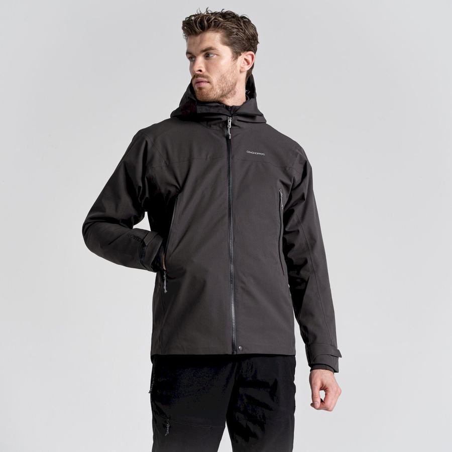 Men's Craghoppers Dynamic Pro Jackets Black | PER8565KJ