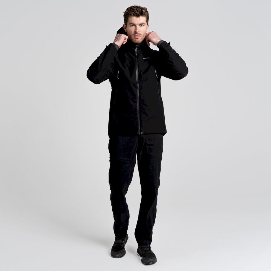 Men's Craghoppers Dynamic Pro Jackets Black | TKU3510WV