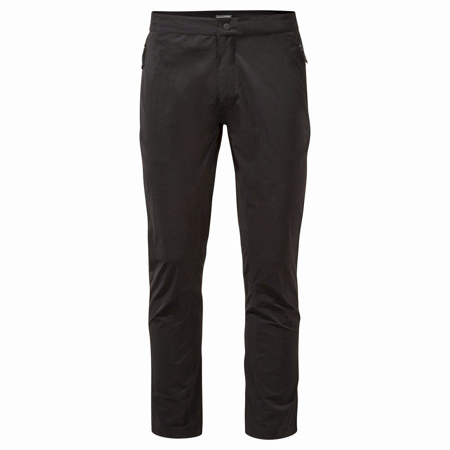 Men's Craghoppers Dynamic Pro Trousers Black | YYK5019TM