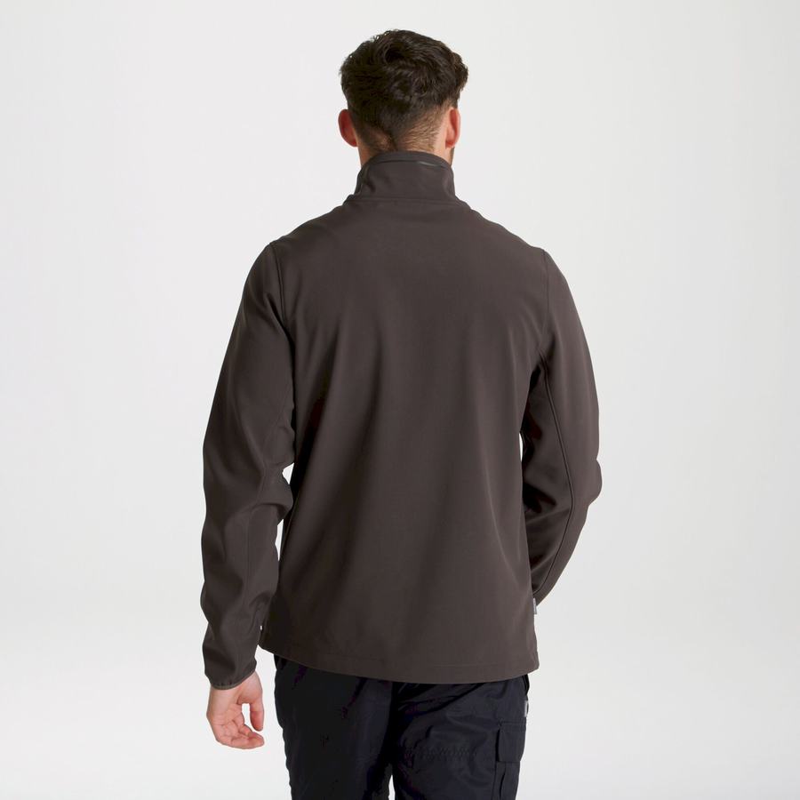 Men's Craghoppers Expert Basecamp Softshell Jackets Dark Grey | WEY4126TV