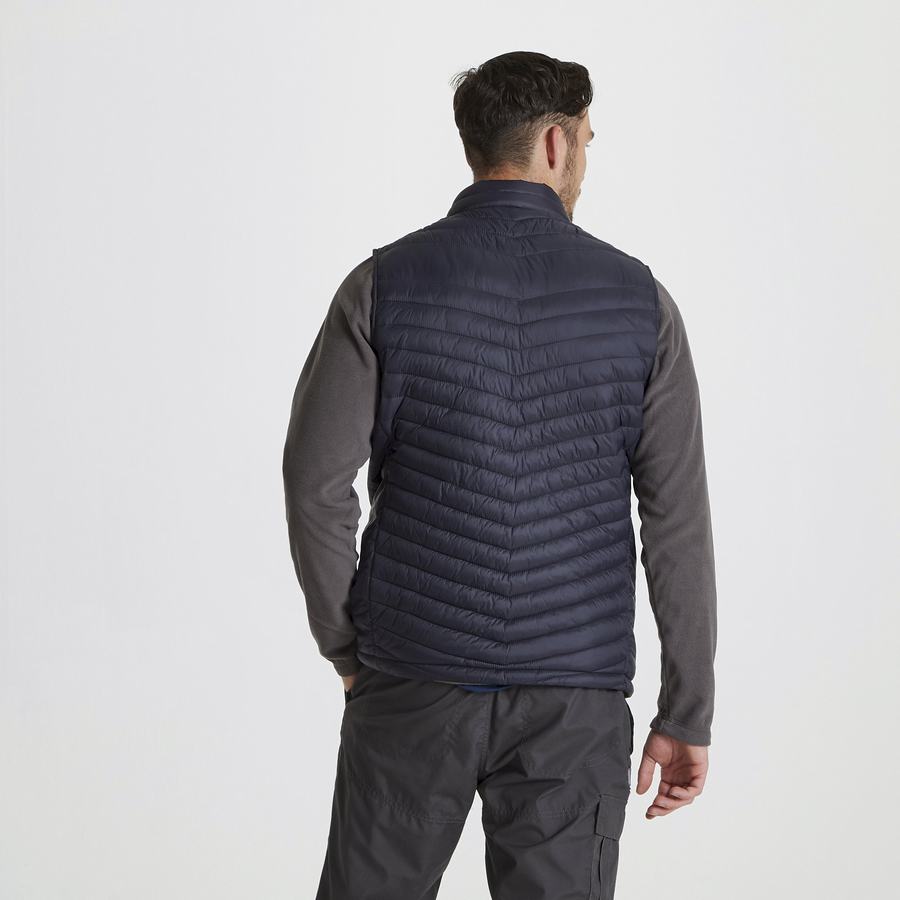 Men's Craghoppers Expert Expolite Thermal Vest Gilets Navy | BBZ5690AA