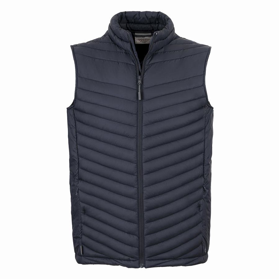 Men\'s Craghoppers Expert Expolite Thermal Vest Gilets Navy | BBZ5690AA