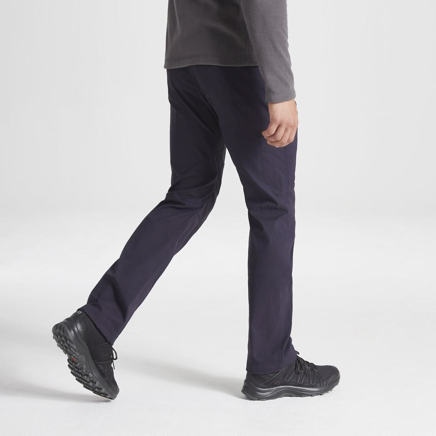 Men's Craghoppers Expert Kiwi Pro Stretch Trousers Navy | DGU1763QW