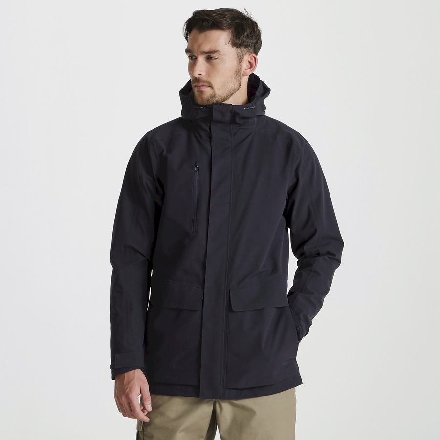 Men's Craghoppers Expert Kiwi Pro Stretch 3in1 Jackets Navy | LCC371JJ