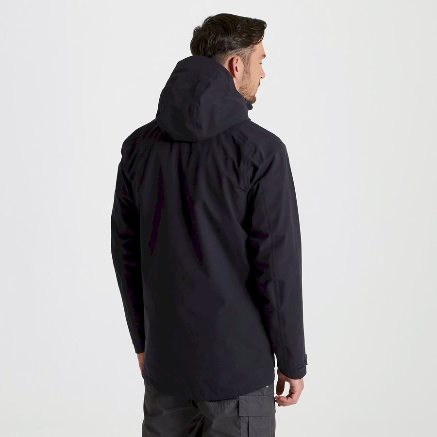 Men's Craghoppers Expert Kiwi Pro Stretch Long Jackets Navy | RHD351OR