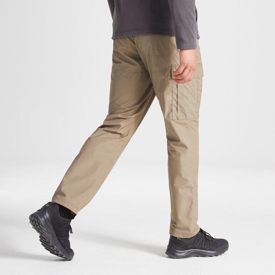 Men's Craghoppers Expert Kiwi Tailored Trousers Khaki | VHR651OL