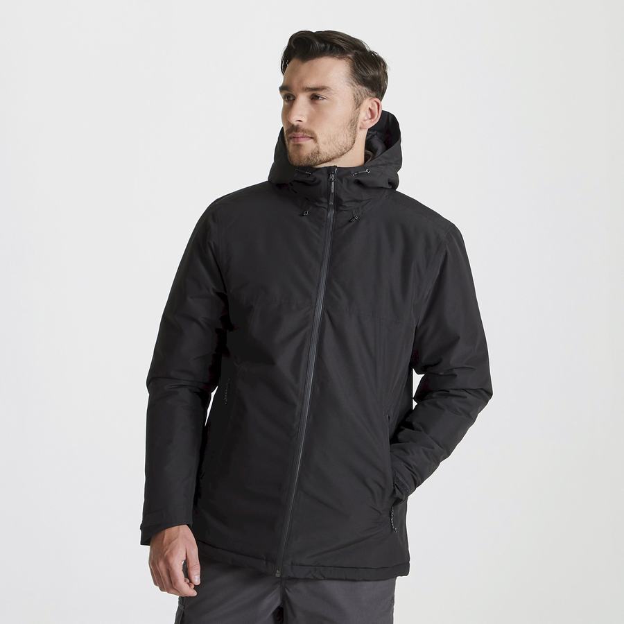 Men's Craghoppers Expert Thermic Insulated Jackets Black | YNC9236TN