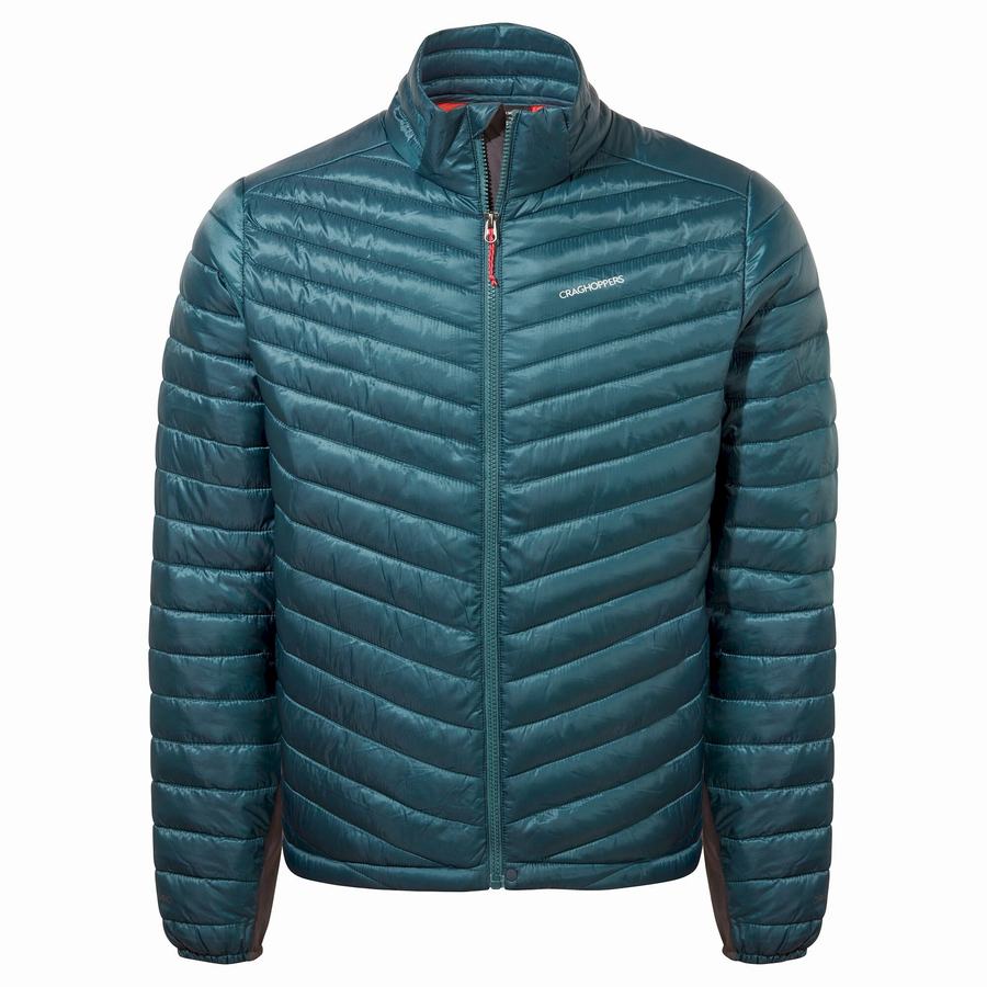 Men's Craghoppers ExpoLite Insulated Jackets Dark Blue | KIW7749VL