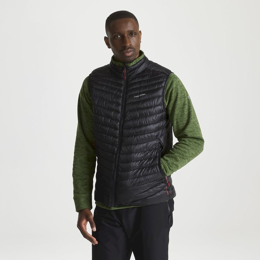 Men's Craghoppers ExpoLite Vest Gilets Black | CEQ524JL